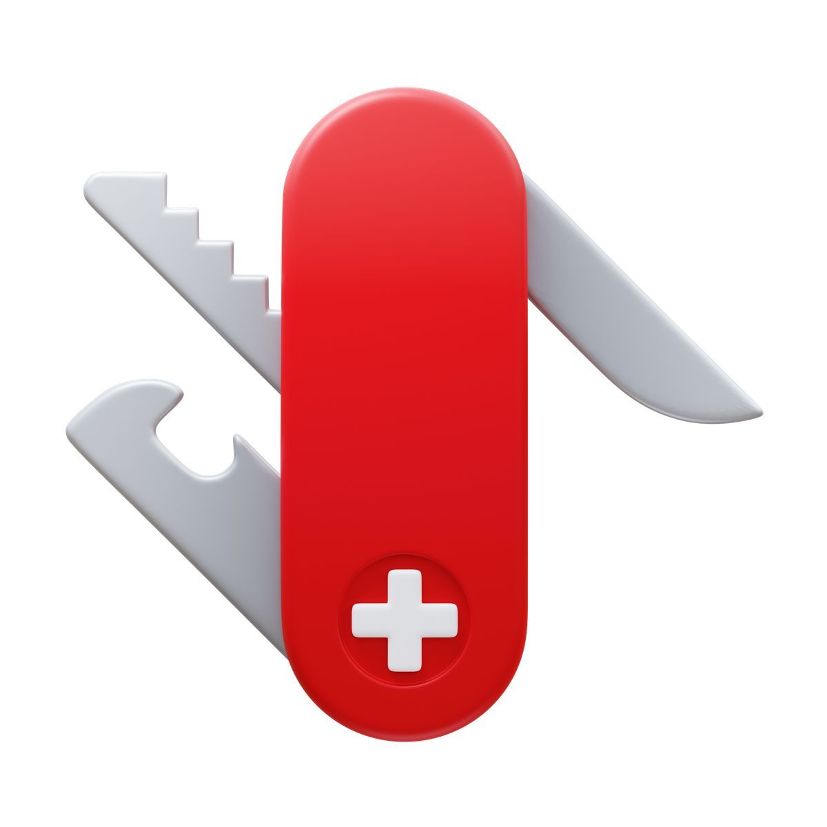 3d fluency style schweizer taschenmesser icon