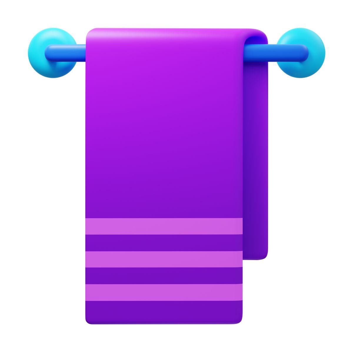 3d fluency style 毛巾 icon