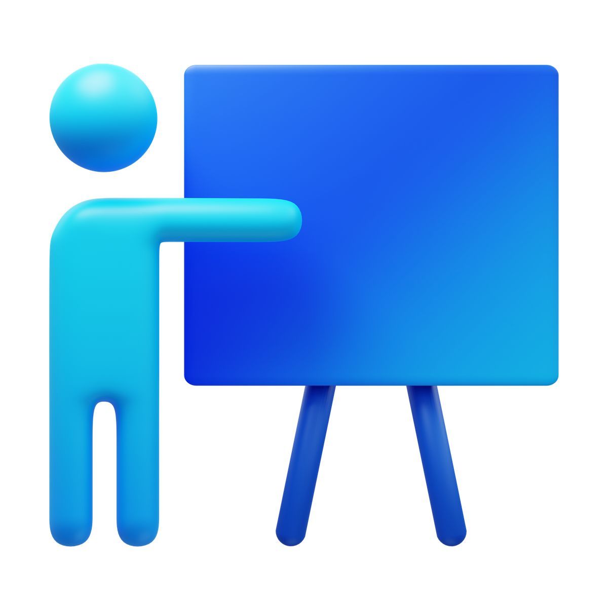 3d fluency style formación icon