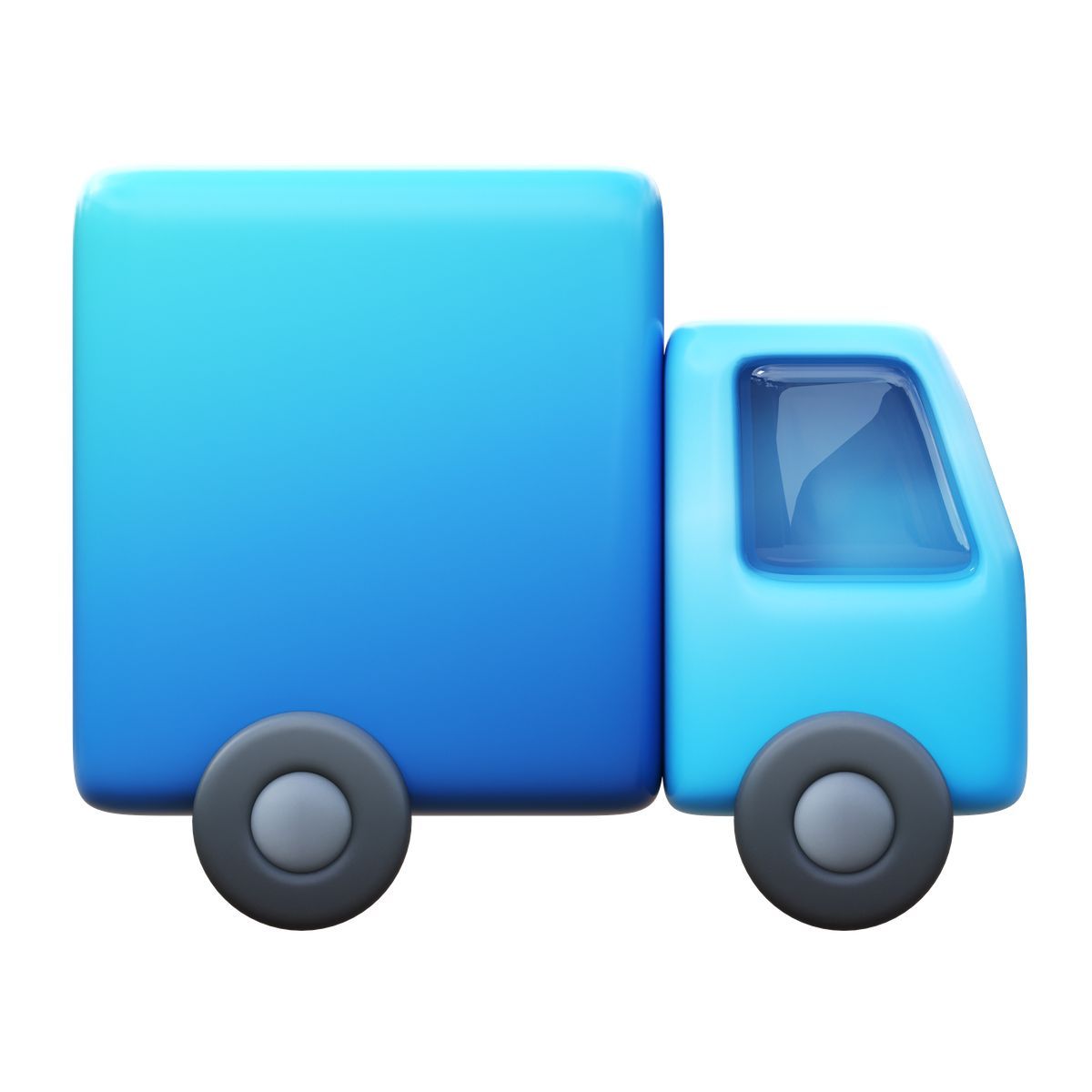 3d fluency style lkw icon