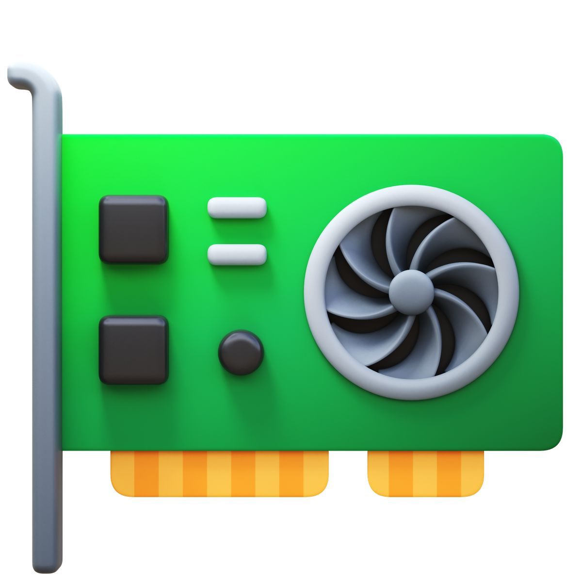 3d fluency style 显卡 icon