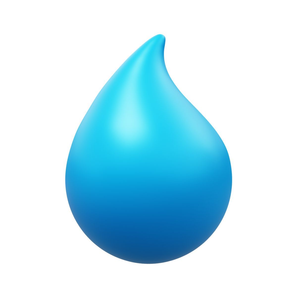 3d fluency style 水滴 icon