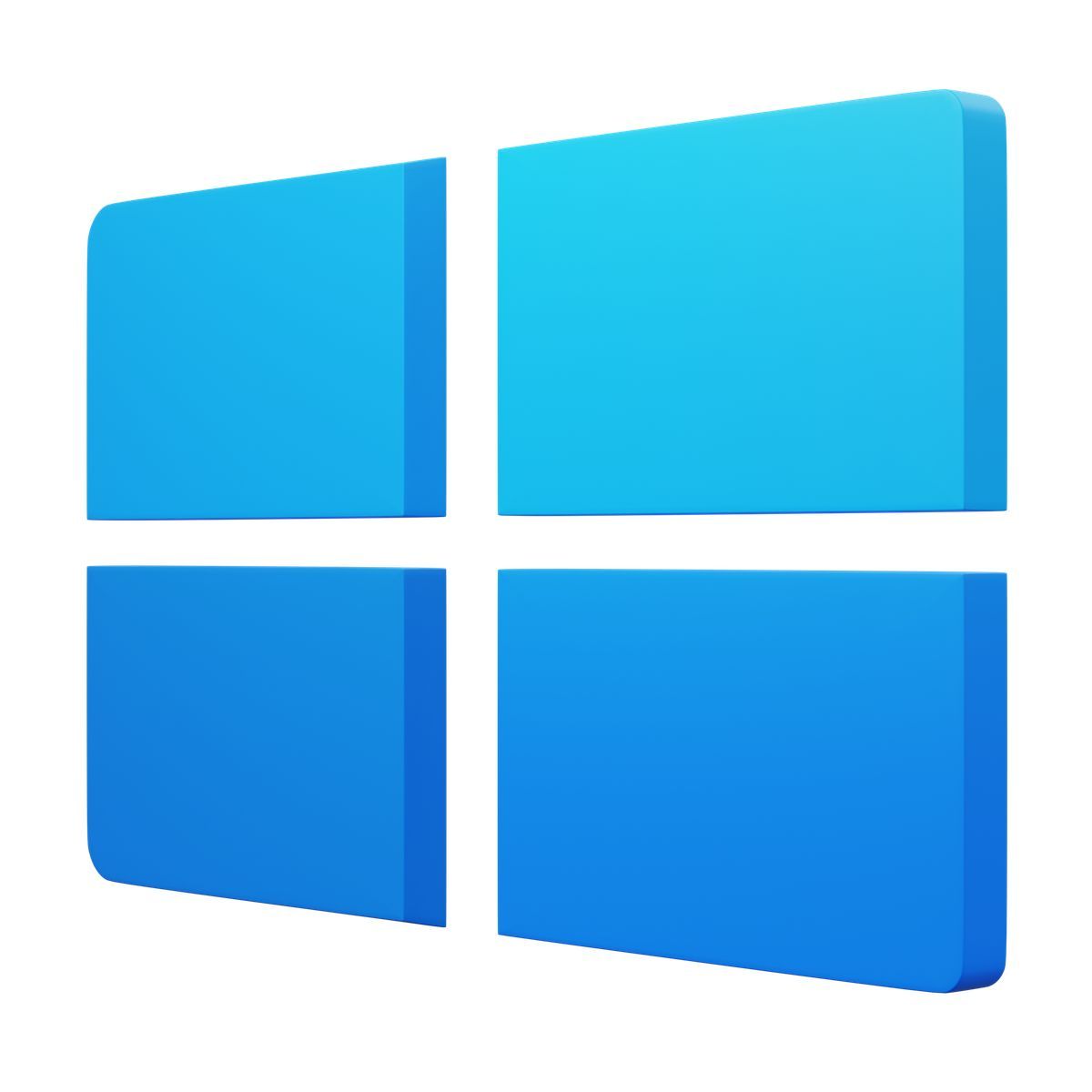 3d fluency style windows 10 icon