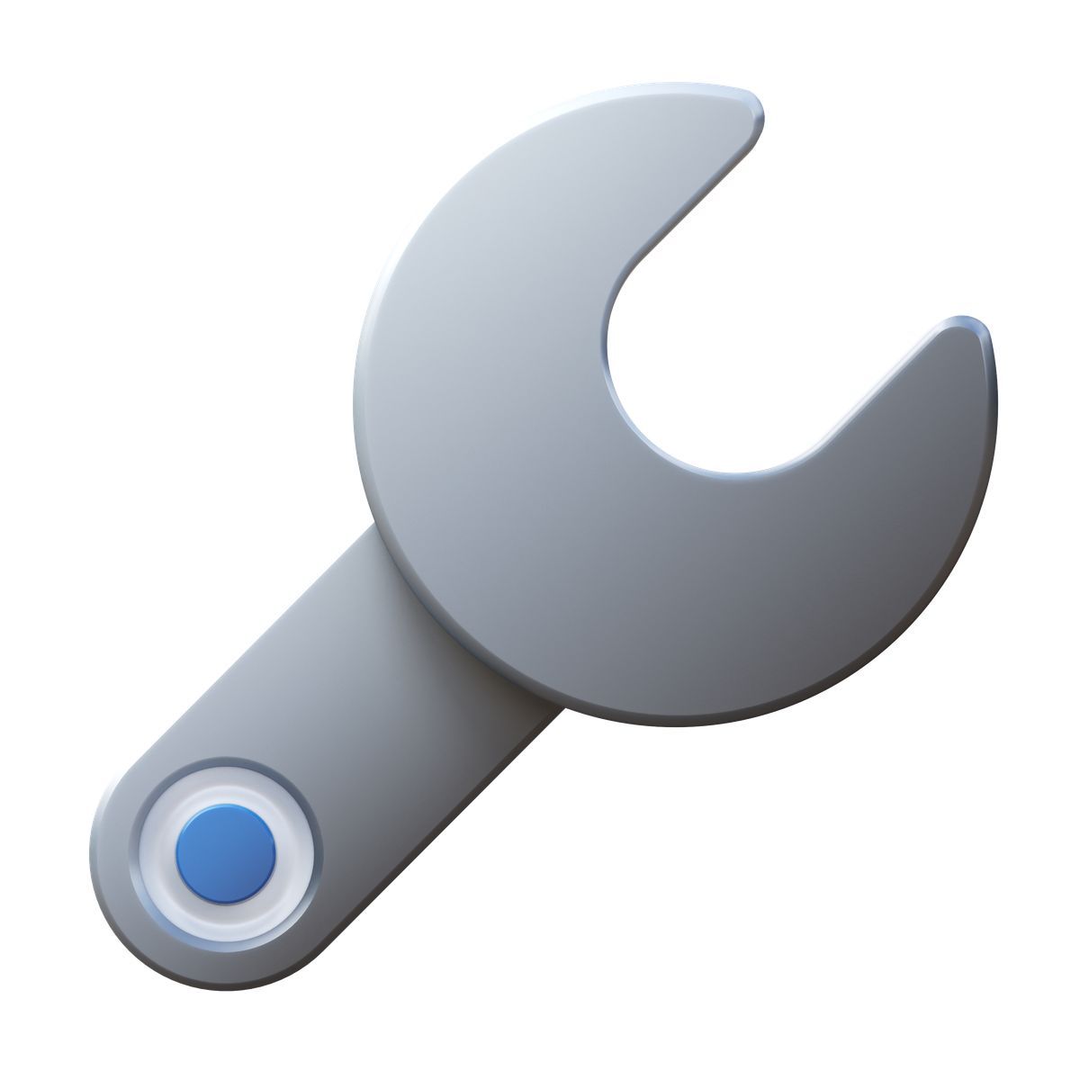 3d fluency style clé icon