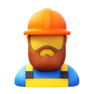 worker beard--v2 icon