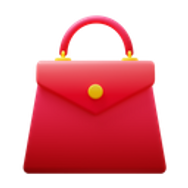 red purse icon