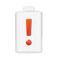 warning battery icon