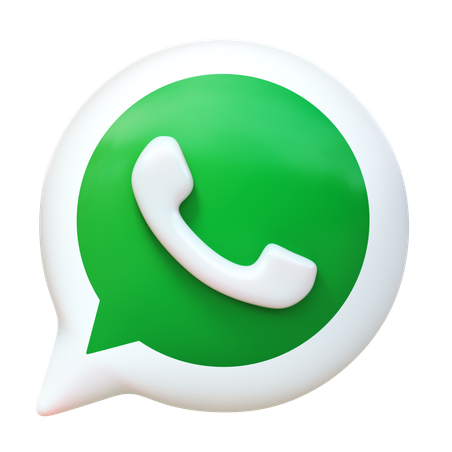 WhatsApp Icon In 3D Fluency Style