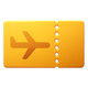 boarding pass icon