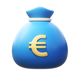 money bag-euro icon