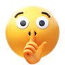 shushing-face
