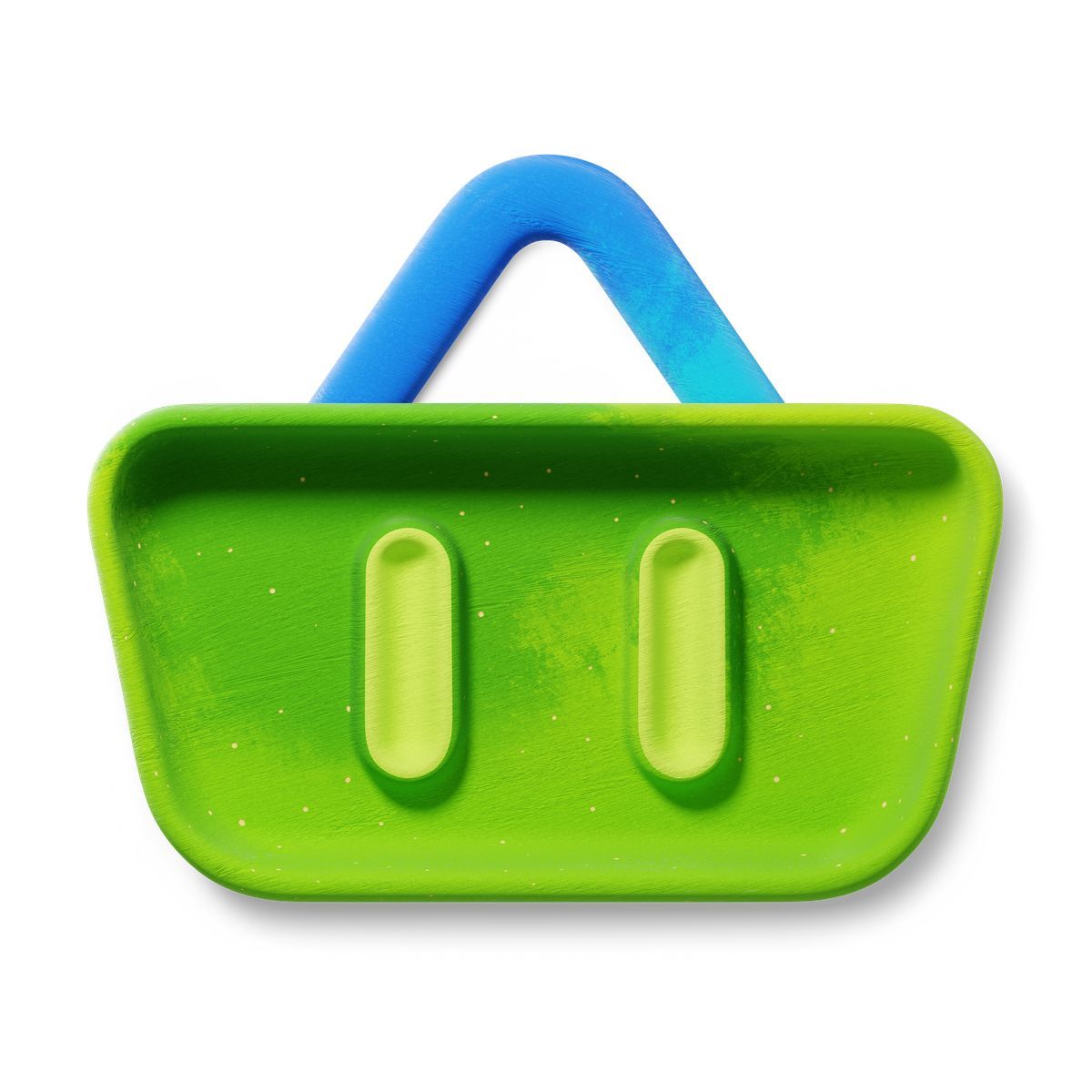 3d fluent スタイル e commerce shopping basket for online retail checkout アイコン
