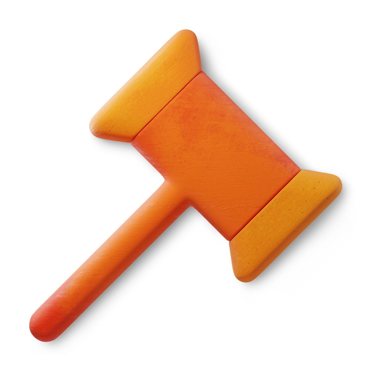 3d fluent スタイル gavel for court judgment justice system and legal authority アイコン