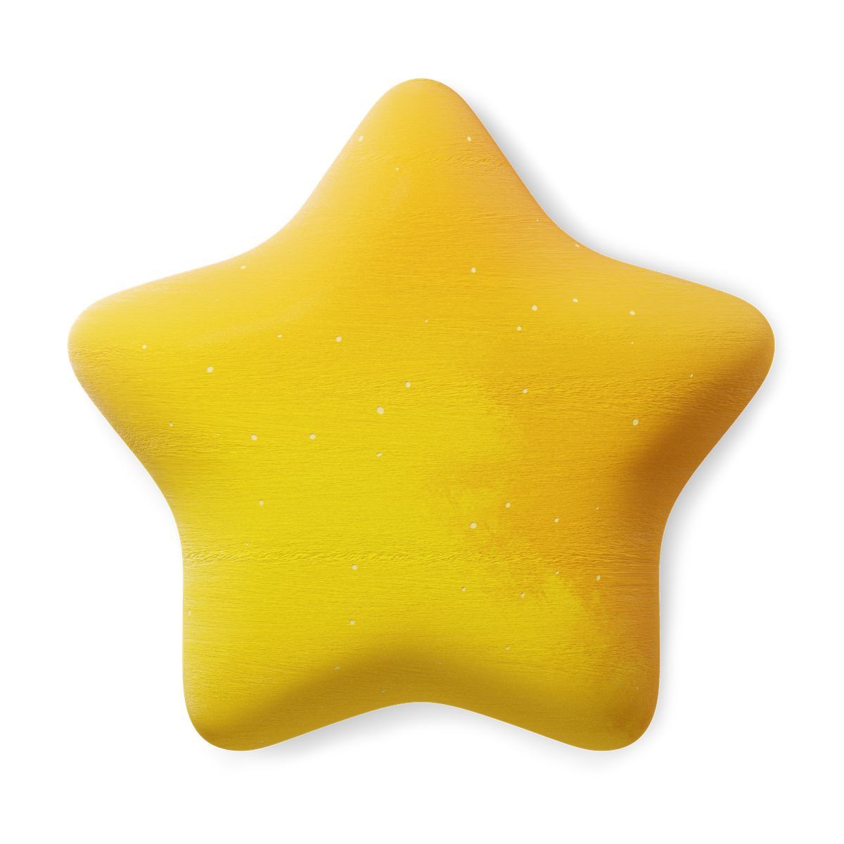 3d fluent style 3d yellow star icon