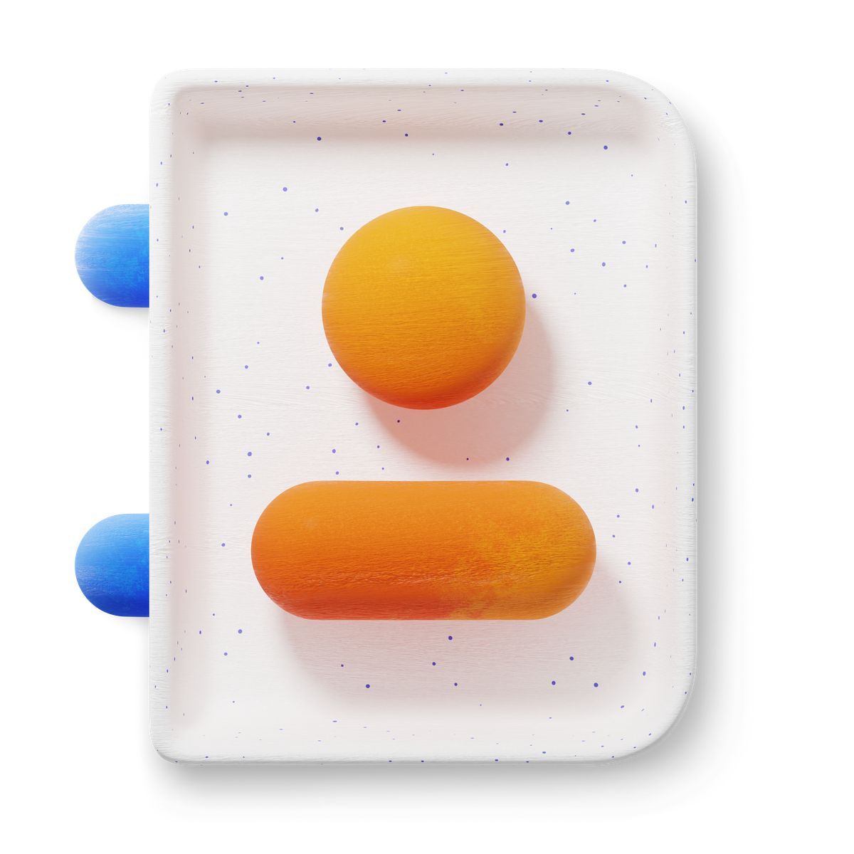 3d fluent 风格 address book 图标