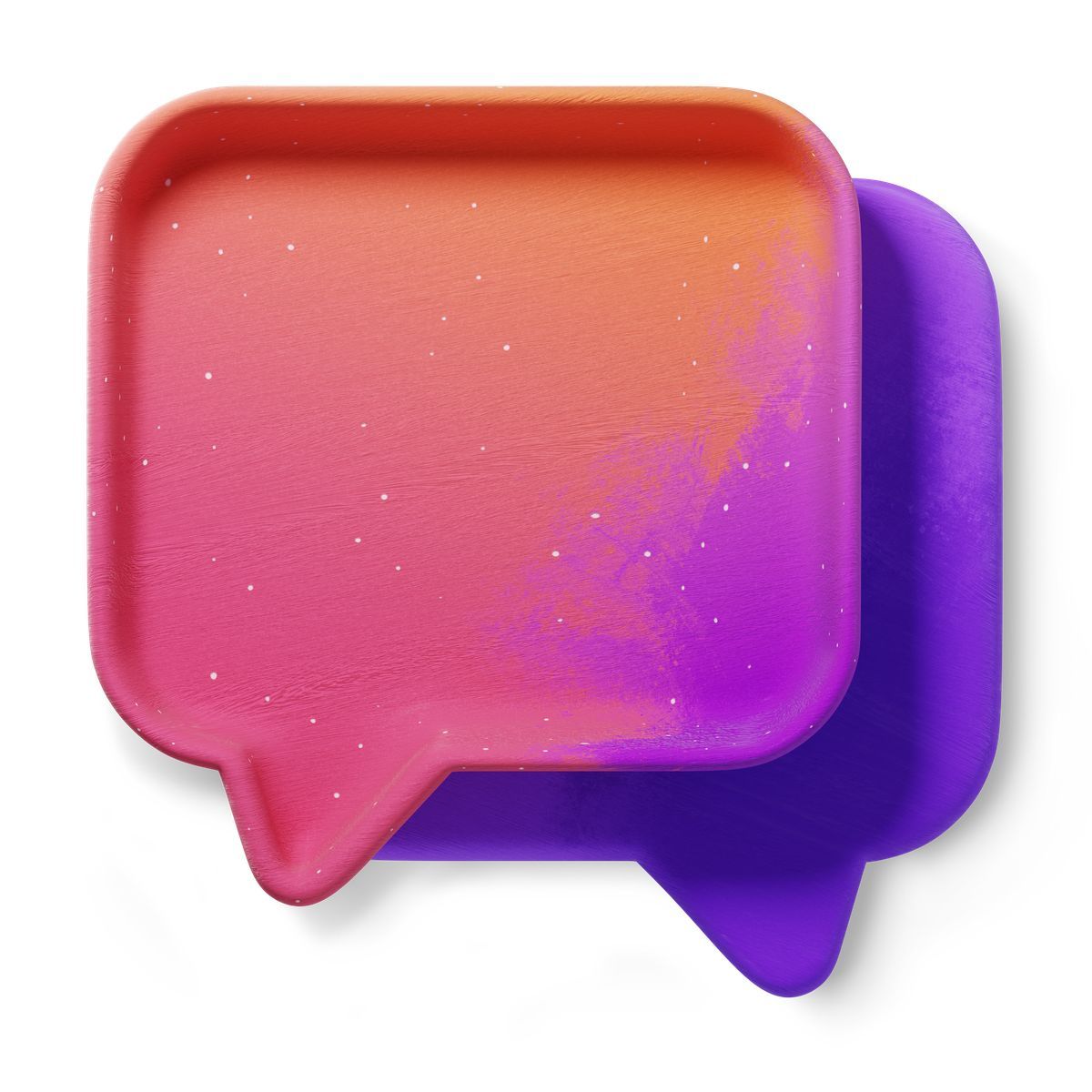 3d fluent style bavarder icon