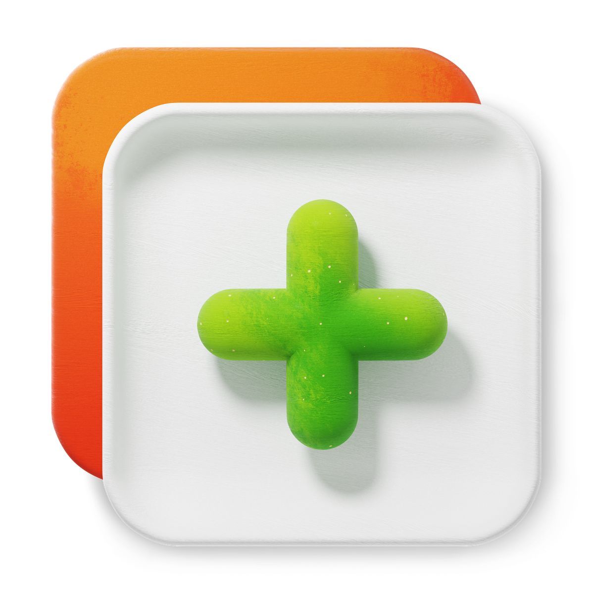 3d fluent style duplicate icon