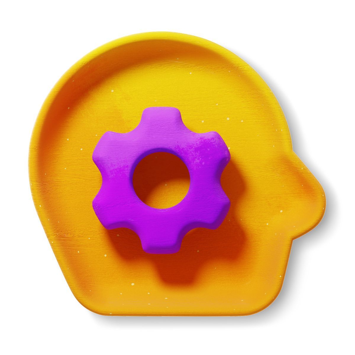3d fluent style learning icon