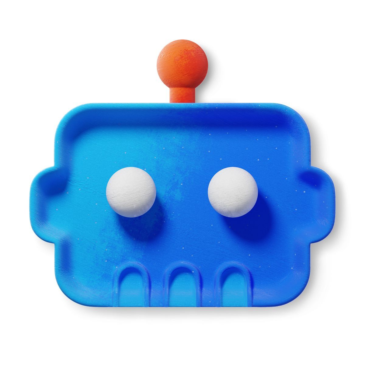 3d fluent style robot icon