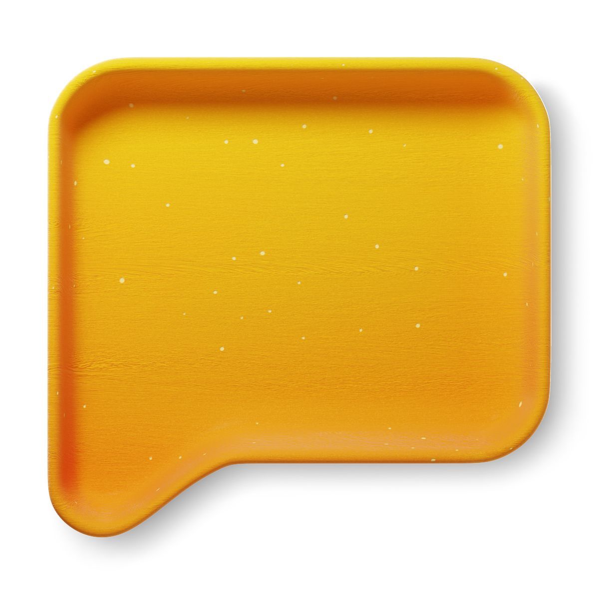 3d fluent style speech bubble icon