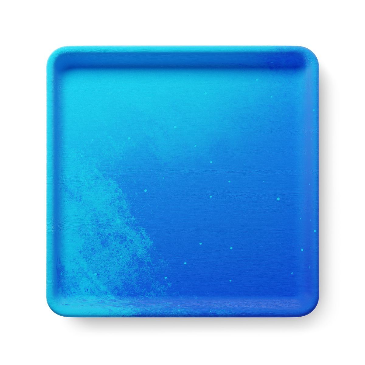 3d fluent style square shape icon