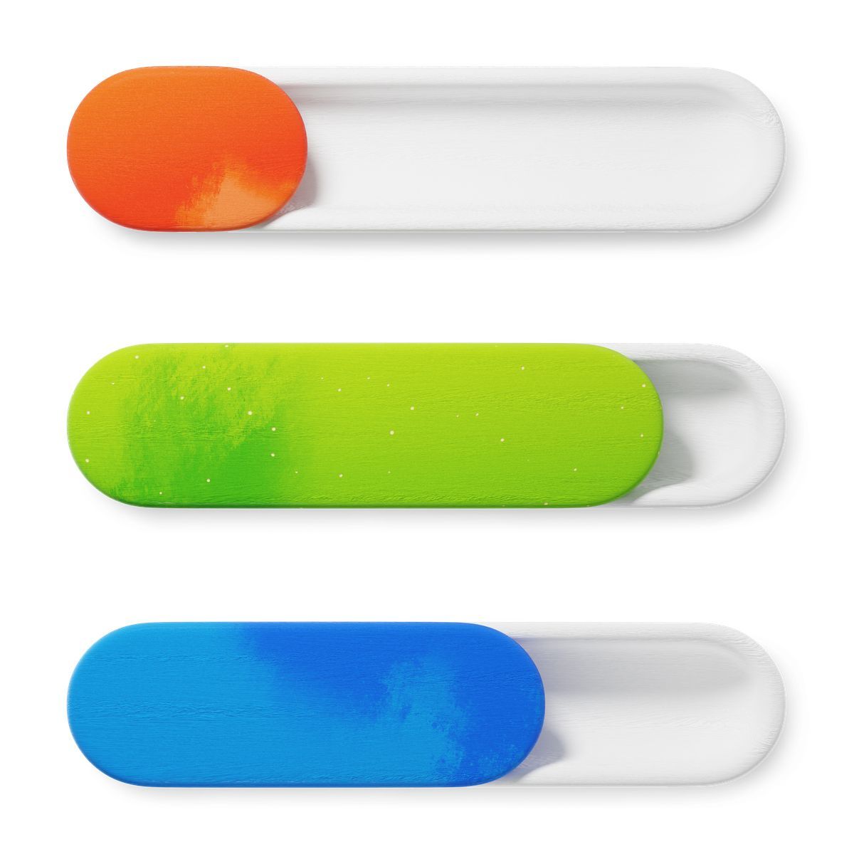 3d fluent style task progress tracking icon