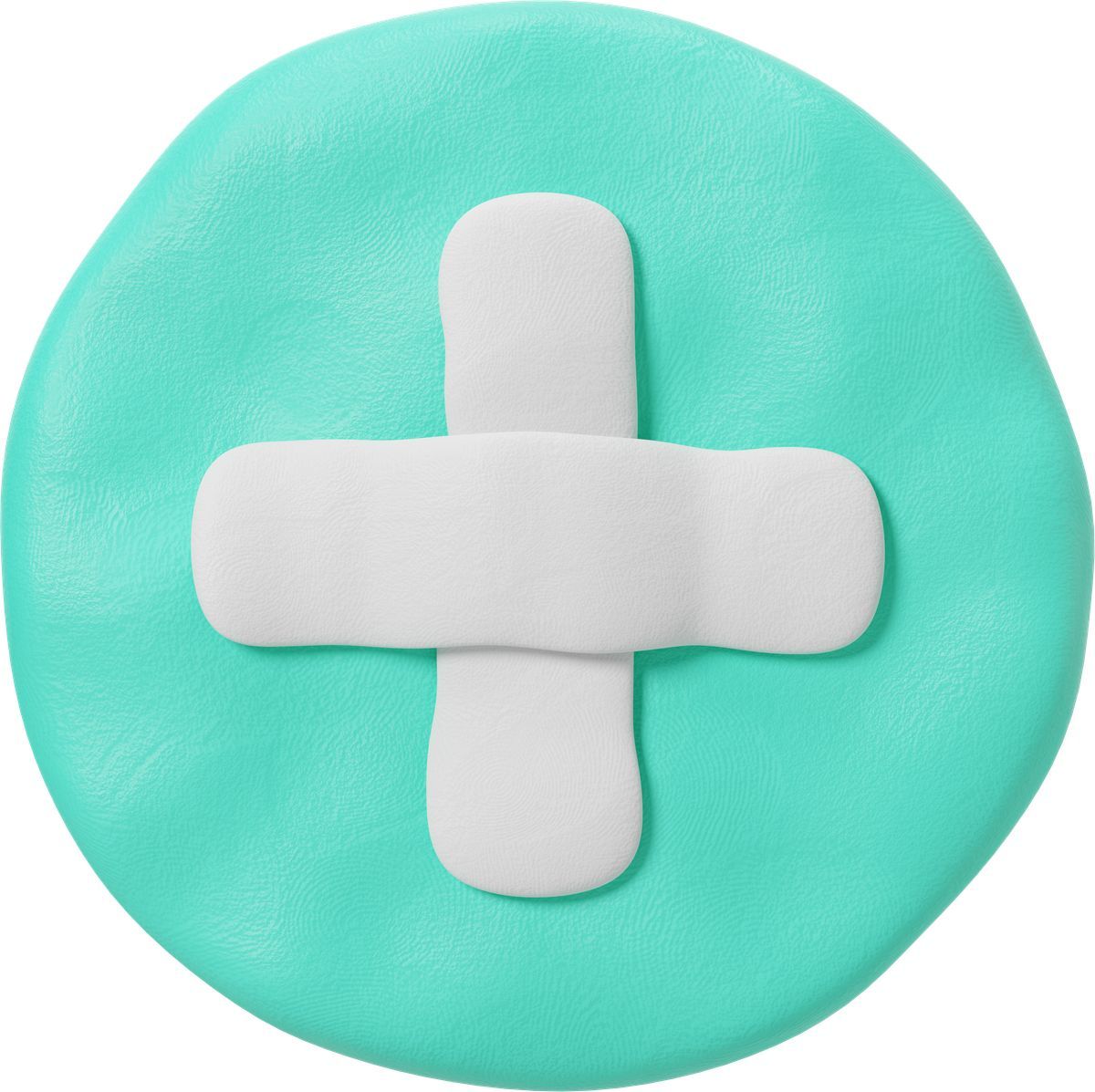 3d plastilina style plus icon