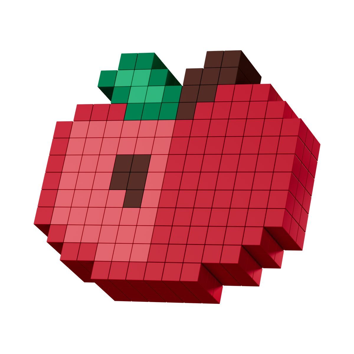 3d stickle style apple icon