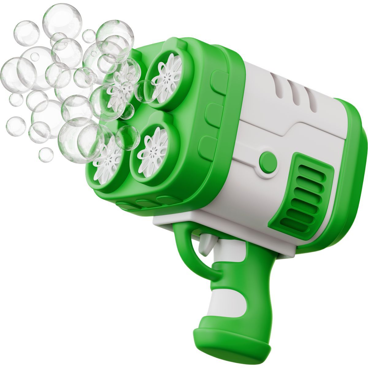 3d stickle style bazooka bubble gun icon