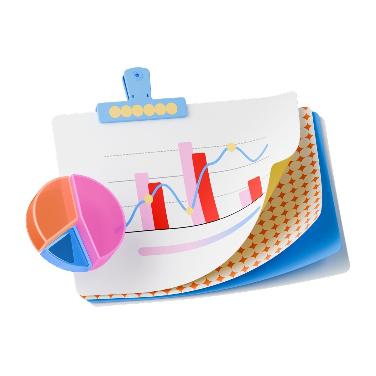 Data analytics report icon