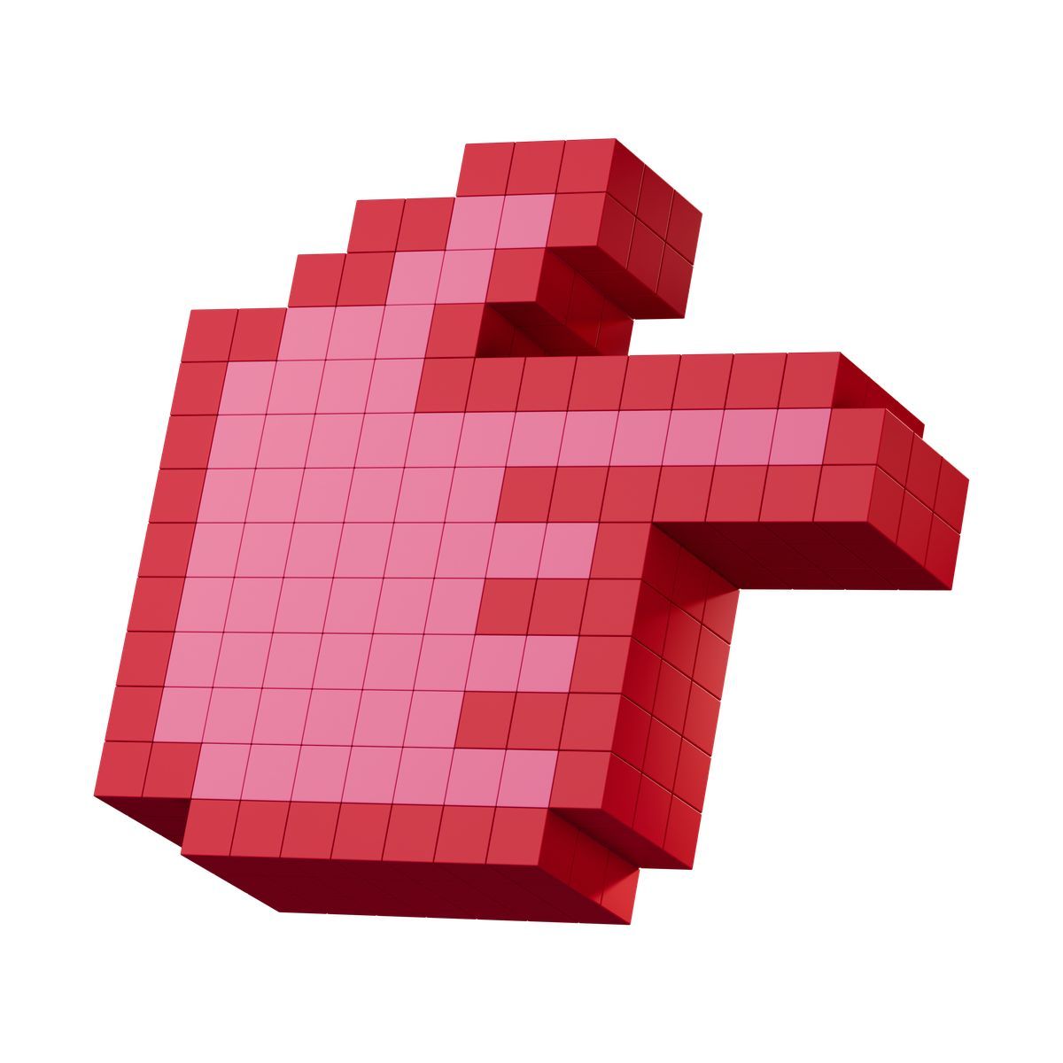 3d stickle style hand right icon