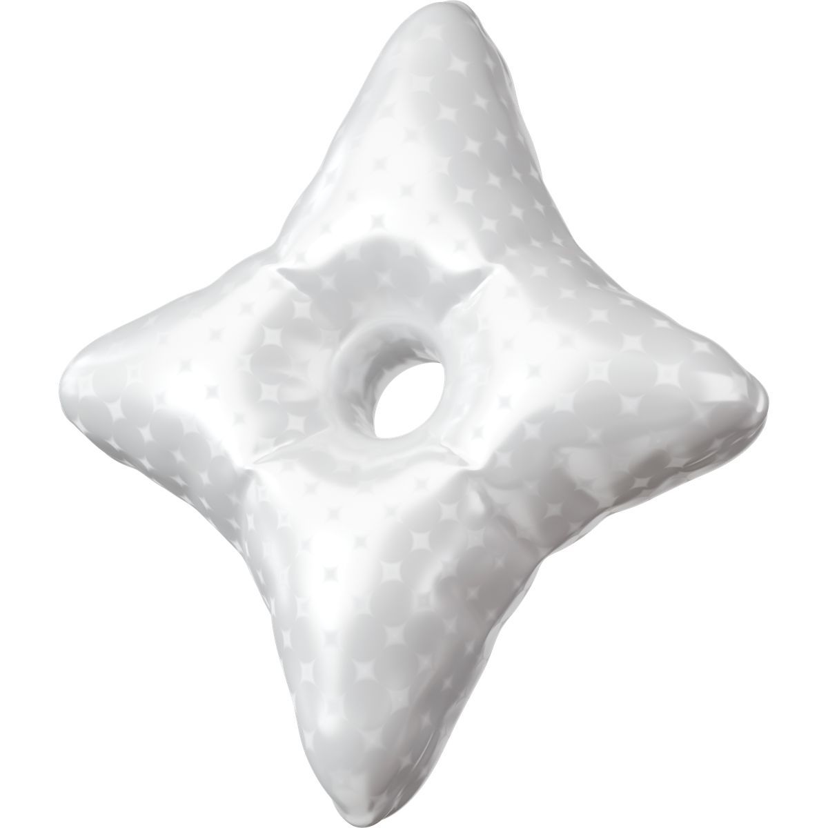 3d stickle style inflated ai sparkle icon