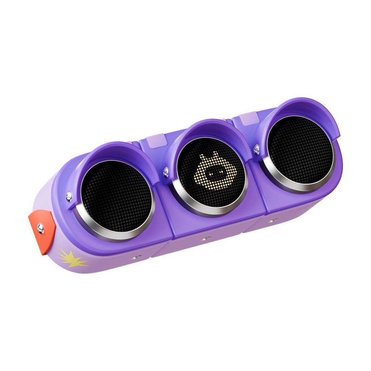 3d stickle Stil modern wireless smart speaker with ai robot assistant Icon