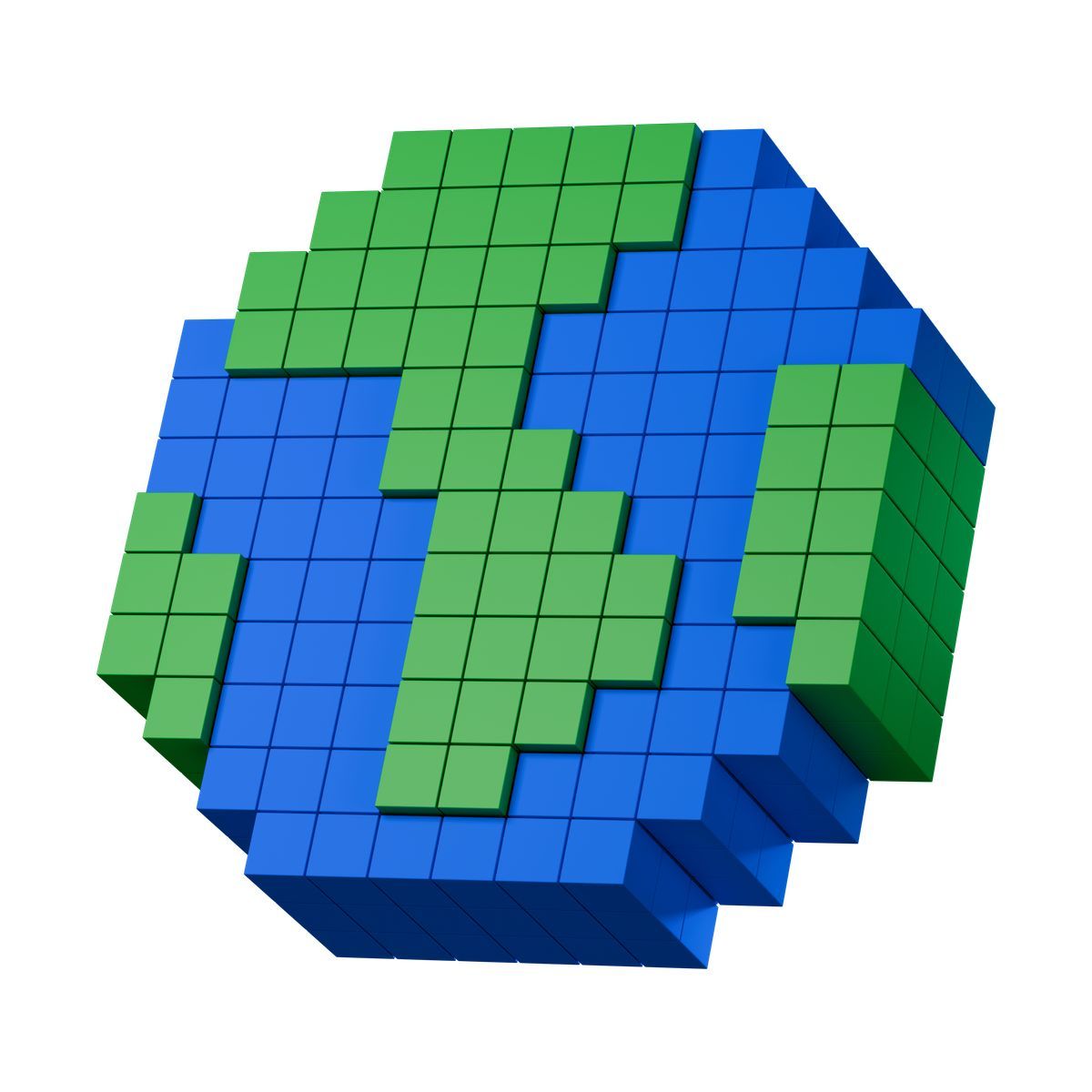 3d stickle style planet icon
