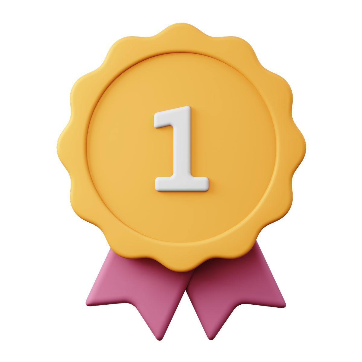 3d sugary 风格 bestseller badge 图标