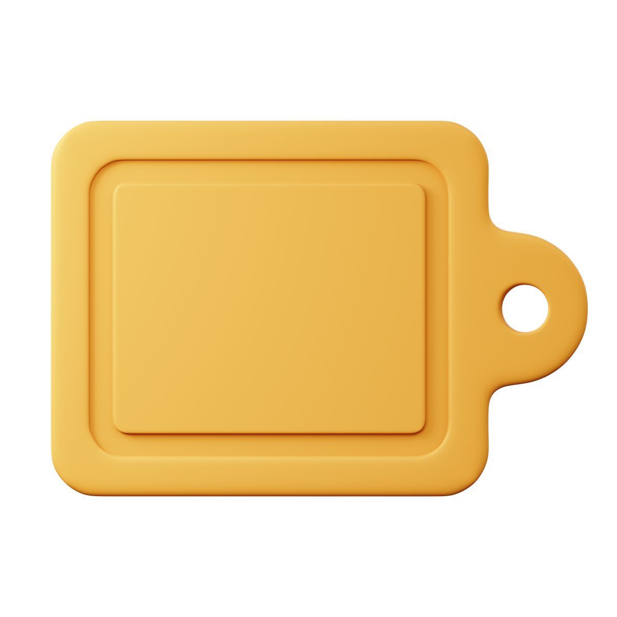 3d sugary style cutting board icon