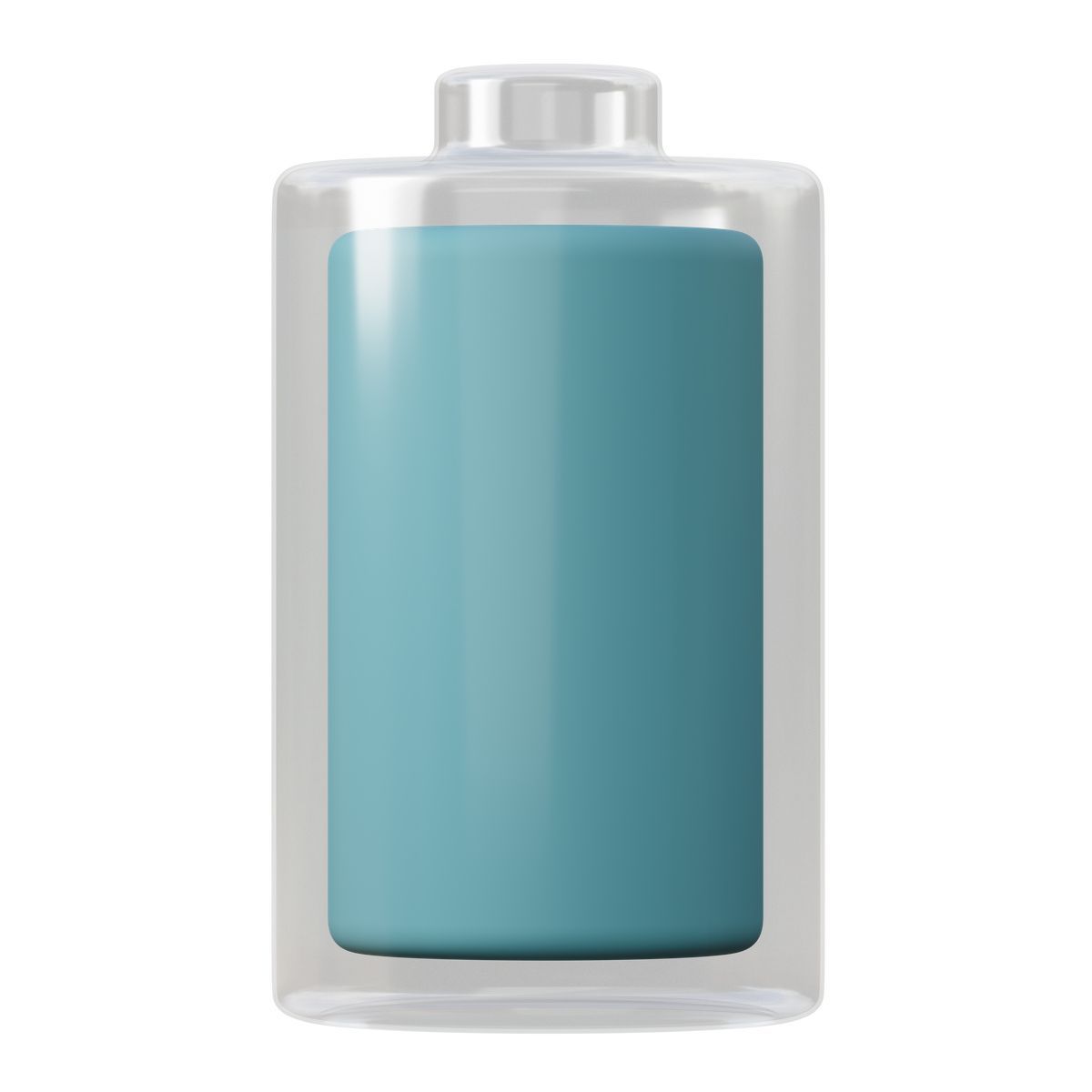 3d sugary style fully charged battery icon
