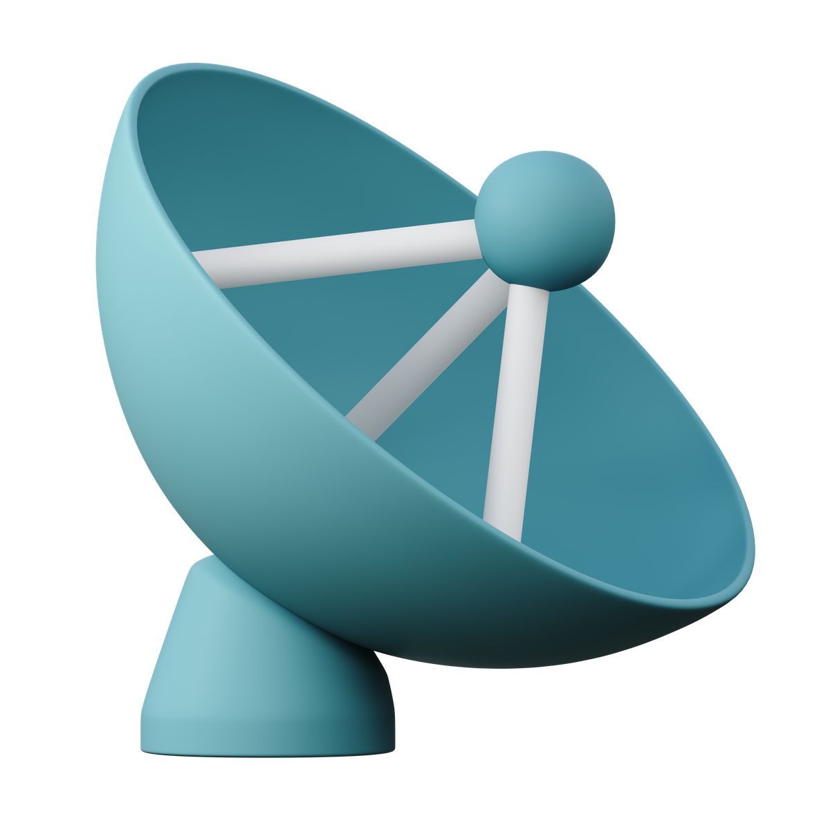 3d sugary style gps signal icon
