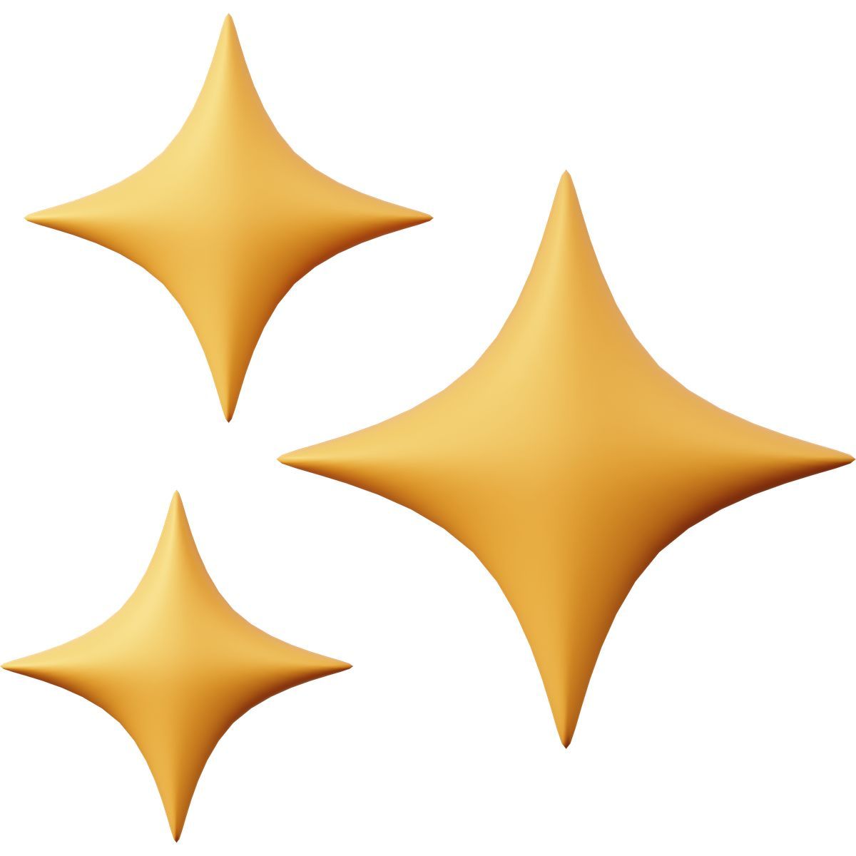 3d sugary style 반짝이는 icon