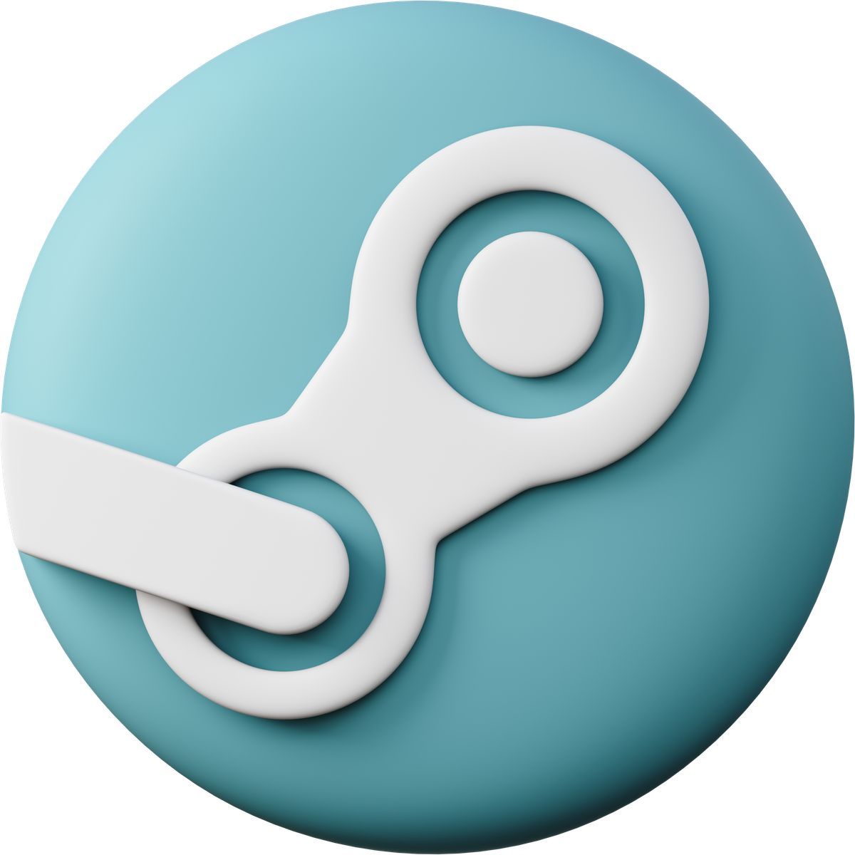 3d sugary style steam icon
