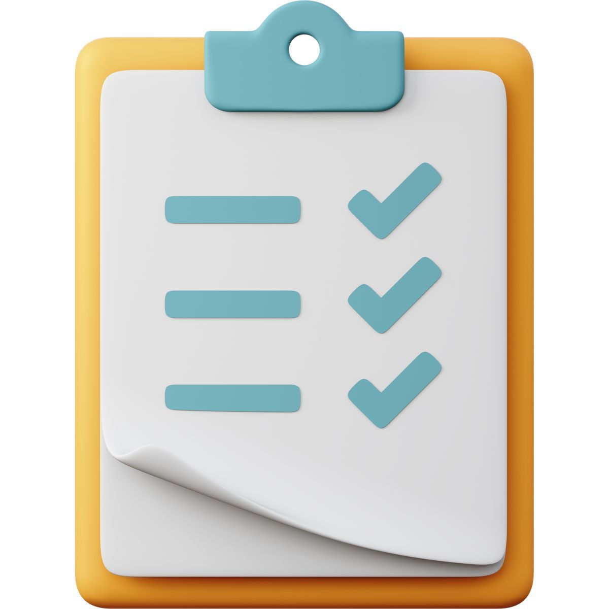 3d sugary style test passed icon