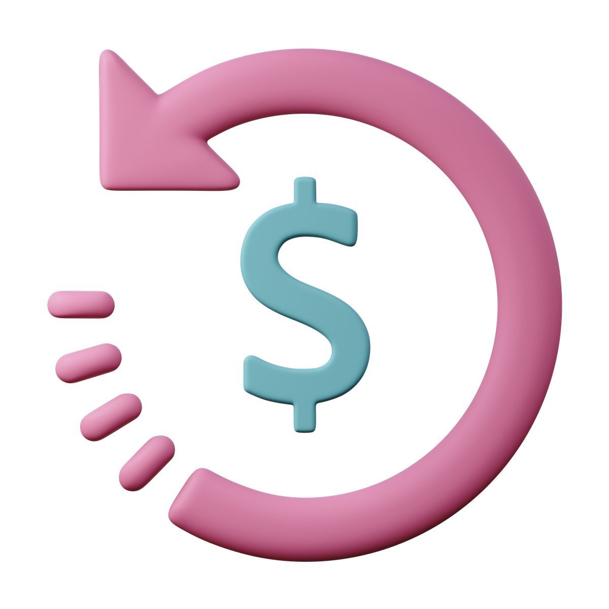 3d sugary style transação icon