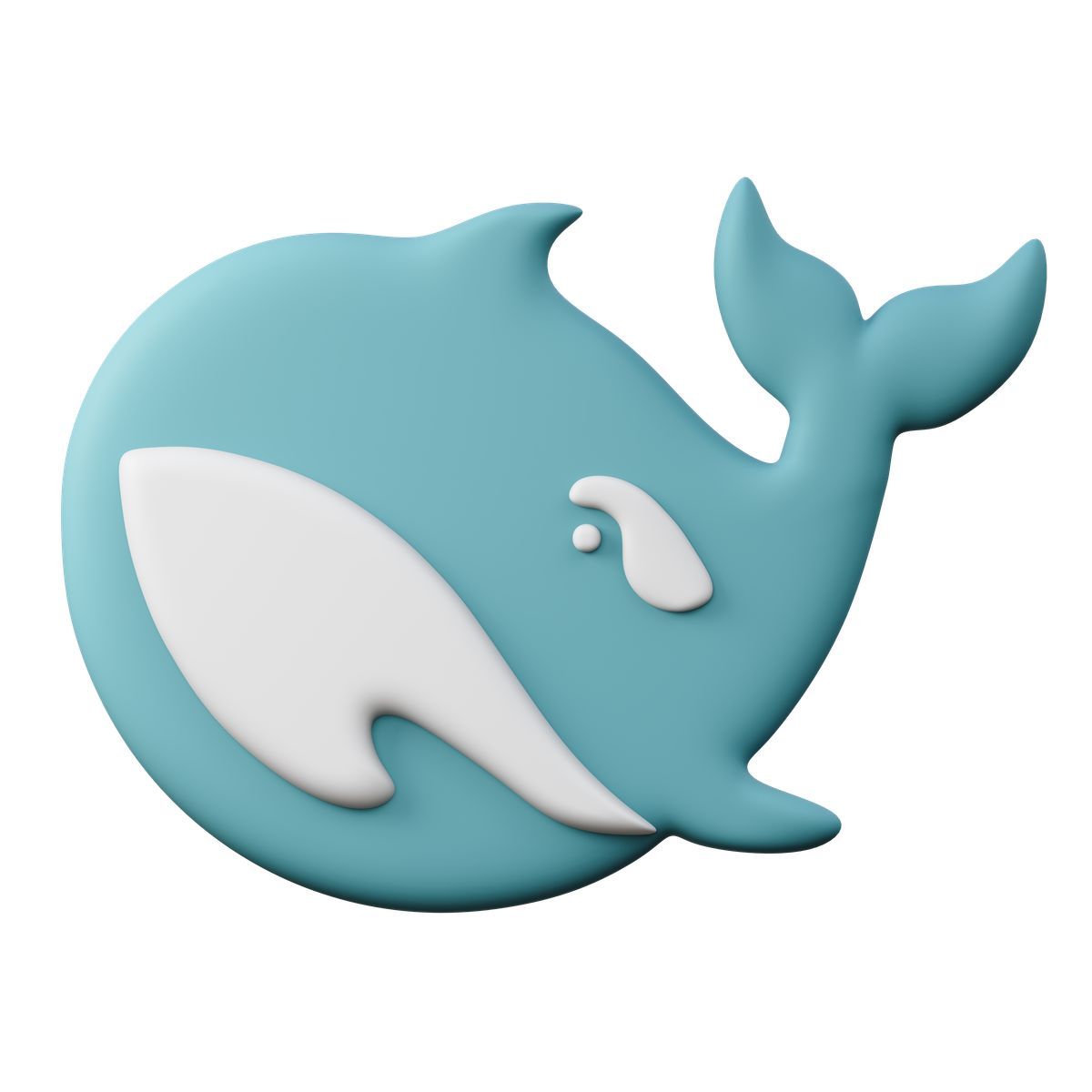 3d sugary style deepseek icon