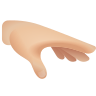 palm-down-hand-light-skin-tone-emoji