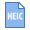 tipo di file heic icon