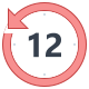 Últimas 12 horas icon