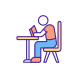 student syndrome icon