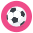 Estoques esmagadores de jogos de bola externos-estoques esmagadores circulares icon