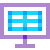 water color style sender mosaik icon