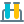Test tube placed in holder for collecting samples icon